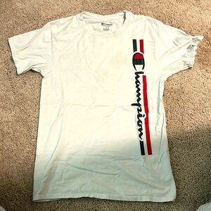 Small White Champion Tee-shirt